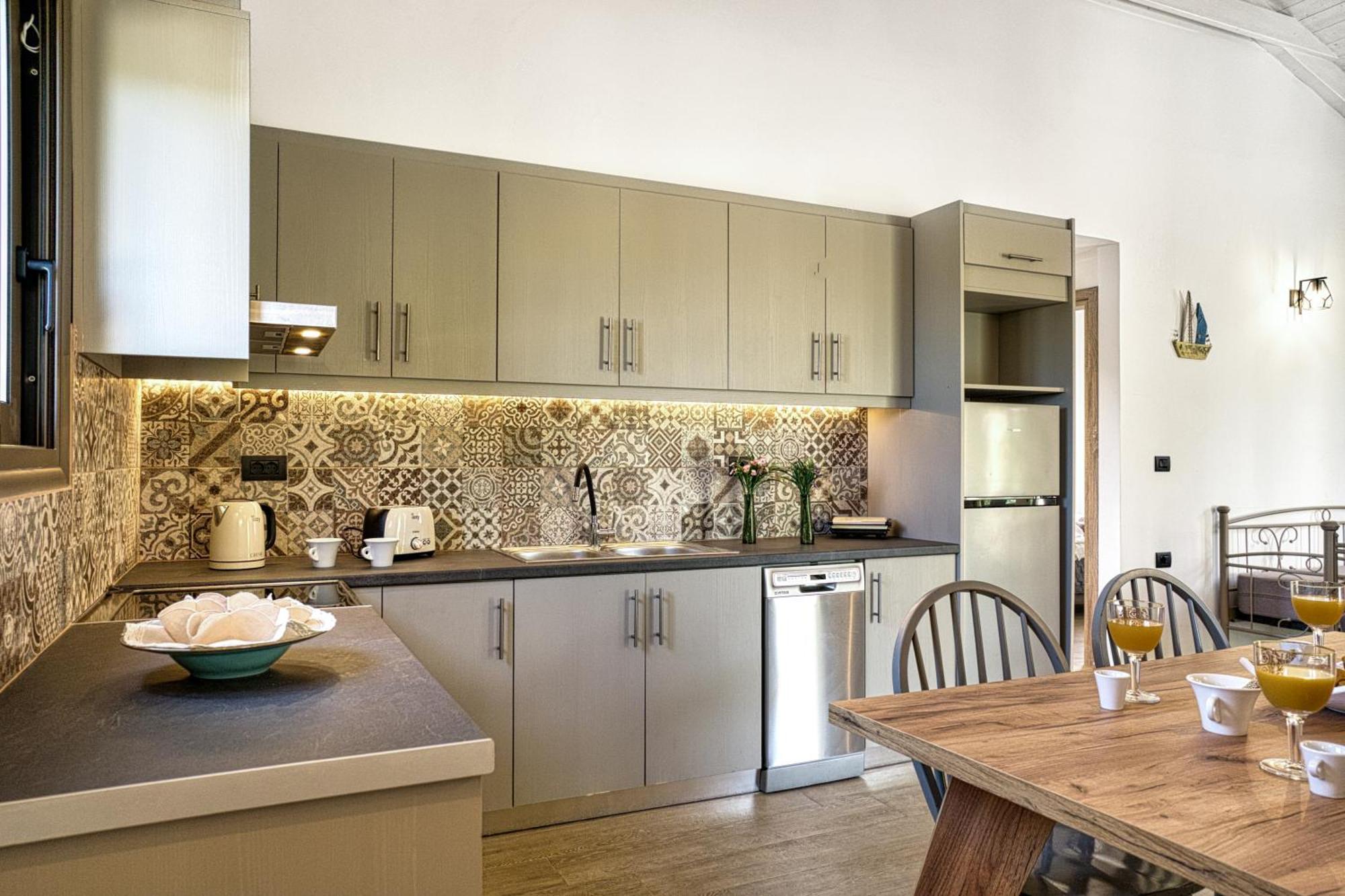 Astarte Villas - Astra Private Villas With Pool Василикос Экстерьер фото