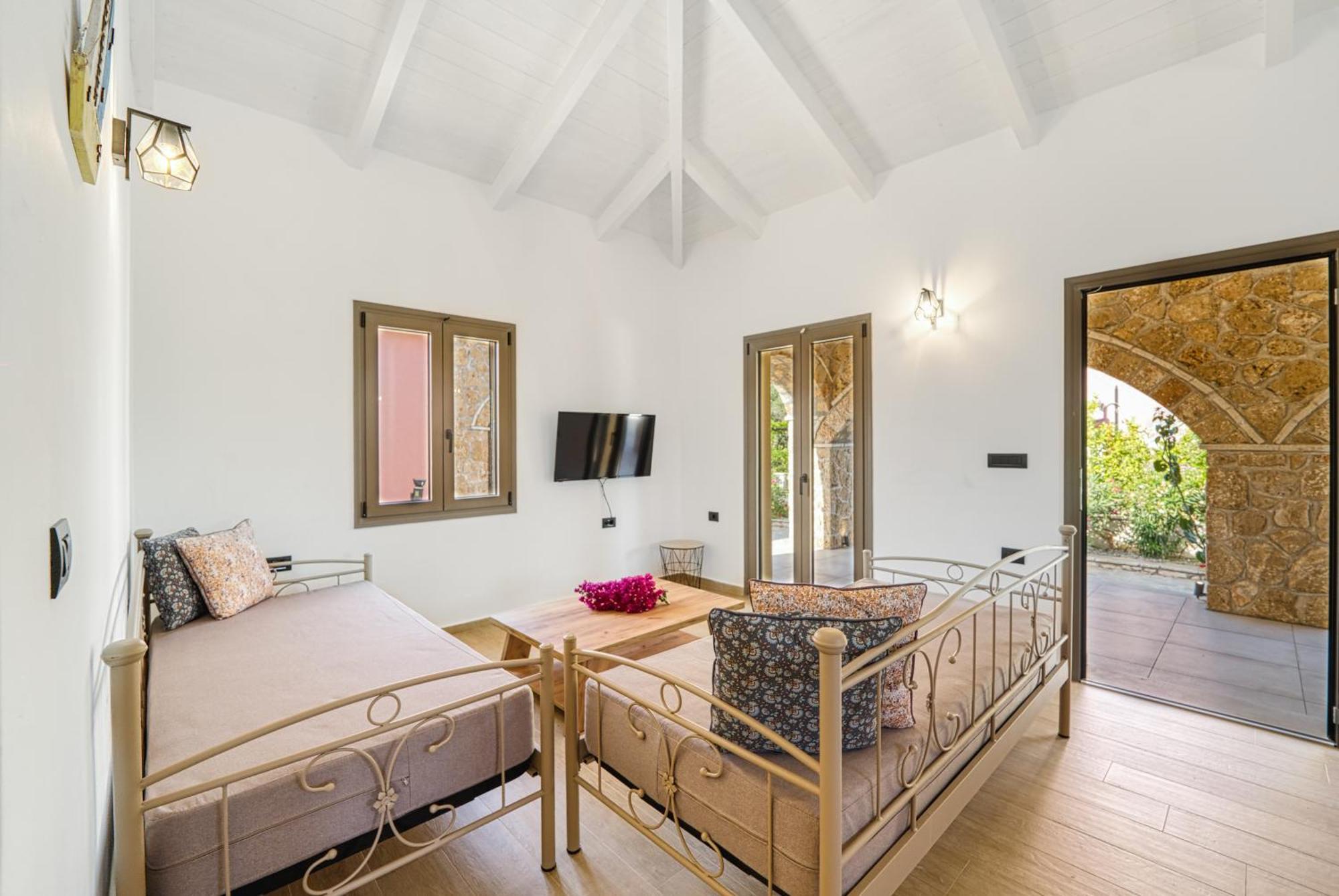 Astarte Villas - Astra Private Villas With Pool Василикос Экстерьер фото